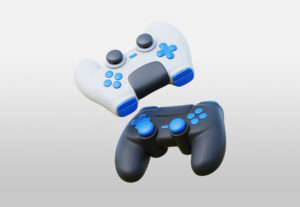 Game controllers graphic