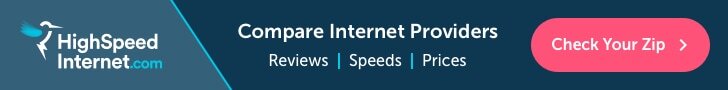 Banner - click to see High Speed Internet providers in your zip code