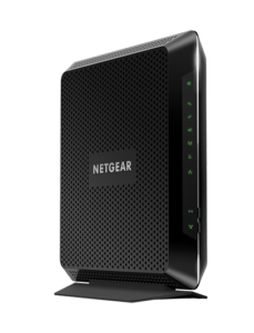The black Netgear Nighthawk C7000 modem for Xfinity internet