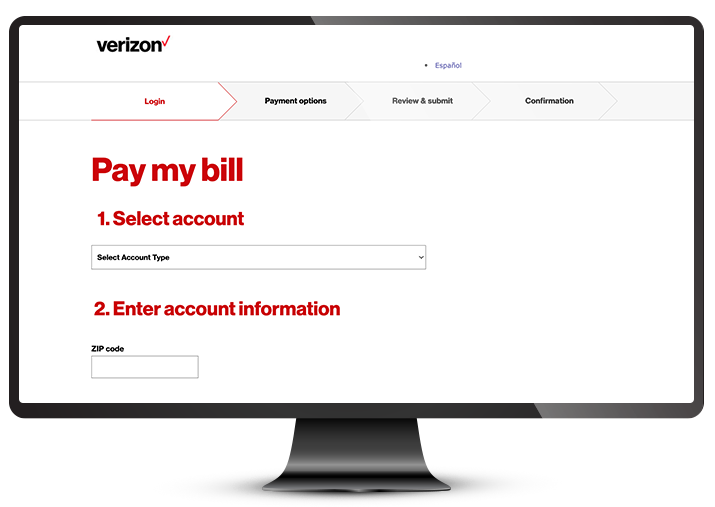 verizon billpay screenshot: how to pay verizon bill
